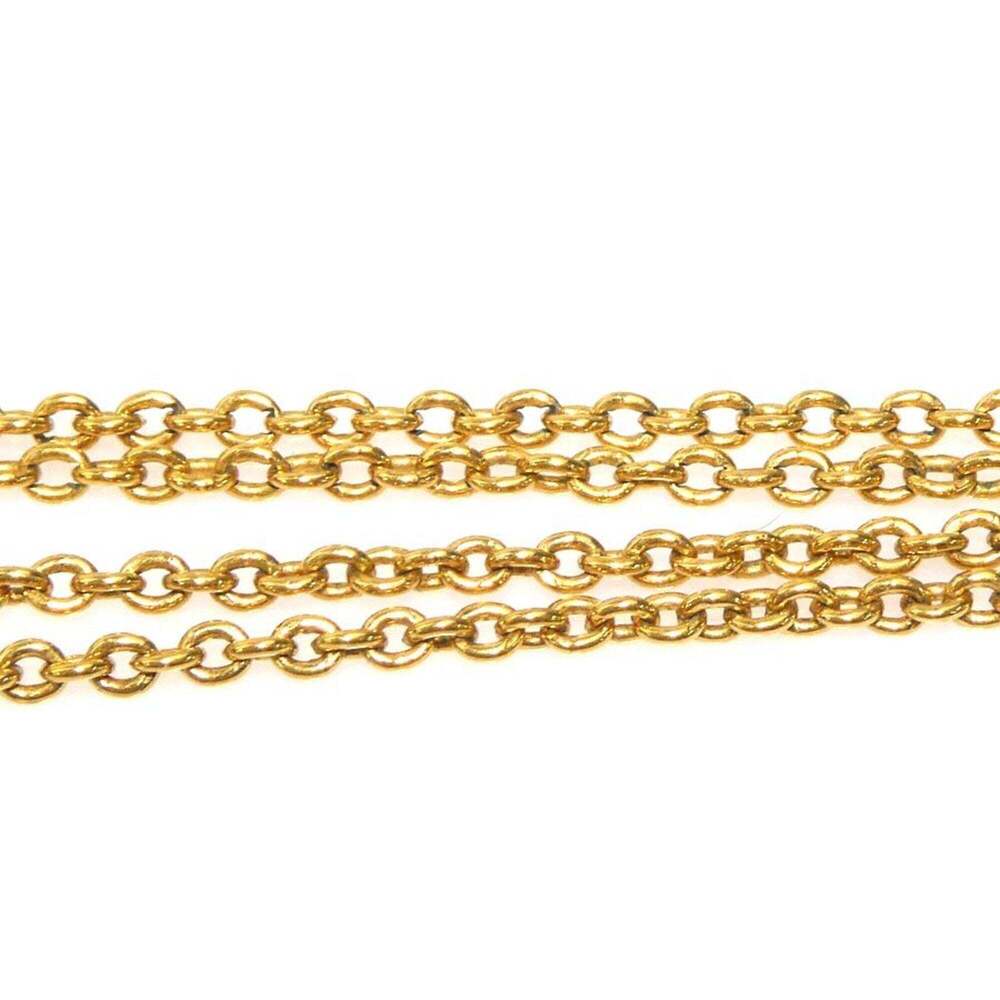 LOUIS VUITTON Gold Necklace - Picture 6 of 12